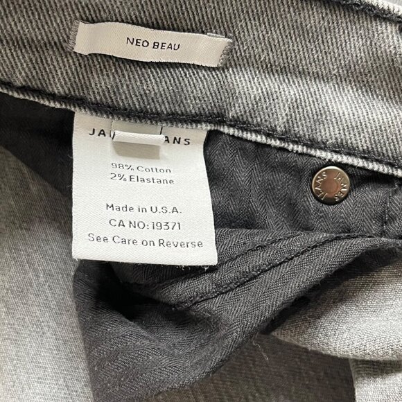 James Jeans Neo Beau Destroyed Smoke Gray Slim Fit Size 28 - Picture 10 of 11